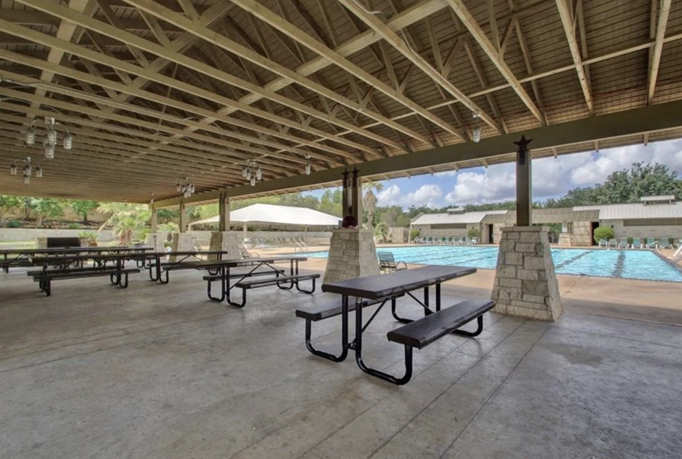 Avery Ranch amenity center pavilion