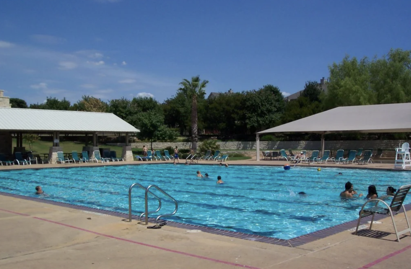 Avery Ranch amenity center pool