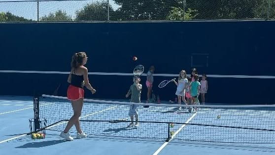Tennis lessons at Avery Ranch
